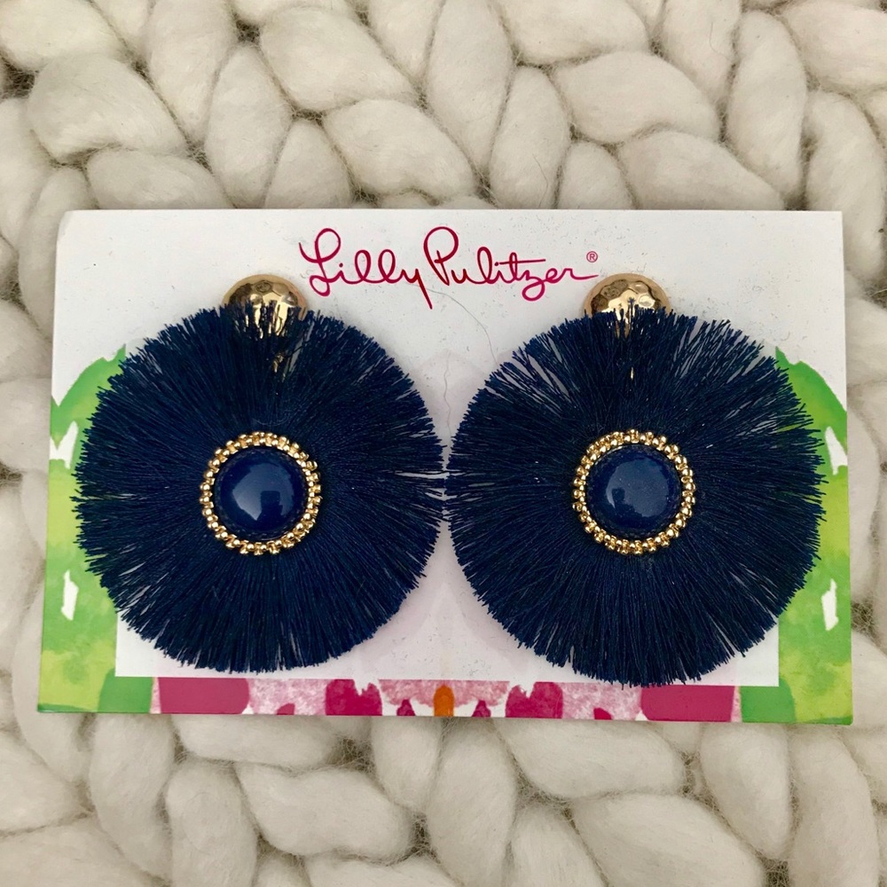 Lily Pulitzer Fan-Tastic Earrings